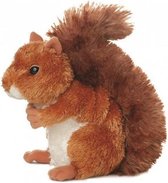 Knuffel Mini Flopsie Nutsie eekhoorn 20,5 cm bruin