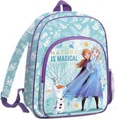 rugzak Frozen 36 cm polyester/PVC blauw/paars