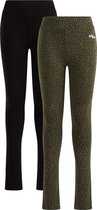 WE Fashion Meisjes legging, 2-pack