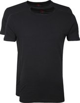 Levi's T-shirt Ronde Hals Zwart 2Pack - maat S