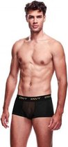 Envy zwarte boxershort met transparante pouch - S/M