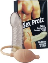 Pomp "Sex-Protz" - BDSM - Vacu√ºm Pompen - Toys voor heren - Pumps & Enlargers