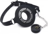 Pie Hole Siliconen Gag met Opening - BDSM - Bondage - BDSM - Zweepjes en Knevels