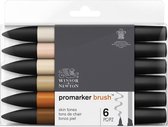 Winsor & Newton promarker brush™ Skin tones 6 set
