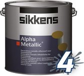 Sikkens Alpha Metallic 2.5 liter  - RAL 9010