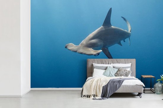 Papier peint - Papier peint photo murale Requin marteau - Largeur 330 cm x hauteur 220 cm
