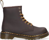 Dr Martens 1460 K Veterboots - Laarzen Met Veters - Meisjes - Bruin - Maat 28