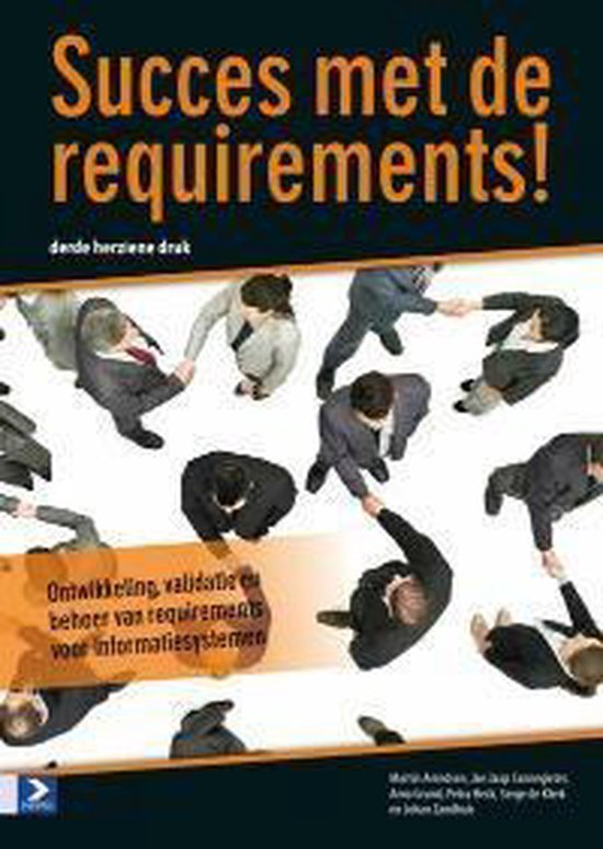 Cover van het boek 'Succes met requirements !' van Martin Arendsen
