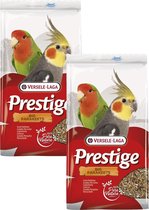 Versele-Laga Prestige grandes perruches - Nourriture pour oiseaux - 2 x 4 kg