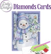 DDDC1062 Dotty Designs Diamond Cards - Snowman