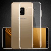 FONU Siliconen Backcase Hoesje Samsung Galaxy A6 2018 (SM-A600) - Transparant