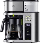 Braun KF9170SI MultiServe Koffiezetapparaat RVS/Zwart