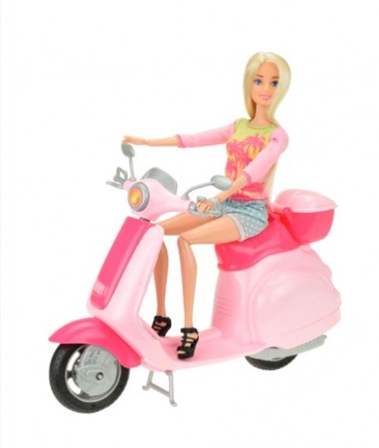 Toi-toys Lauren Tienerpop Op Scooter 28 Cm van Toi-Toys — afbeelding 5