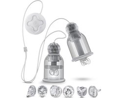 Temptasia - Titillator Vibrerende En Roterende Tepelzuigers