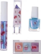 make-up set Holographic meisjes 4-delig