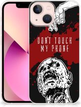 GSM Hoesje Geschikt voor iPhone13 mini Back Case TPU Siliconen Hoesje Zombie Blood