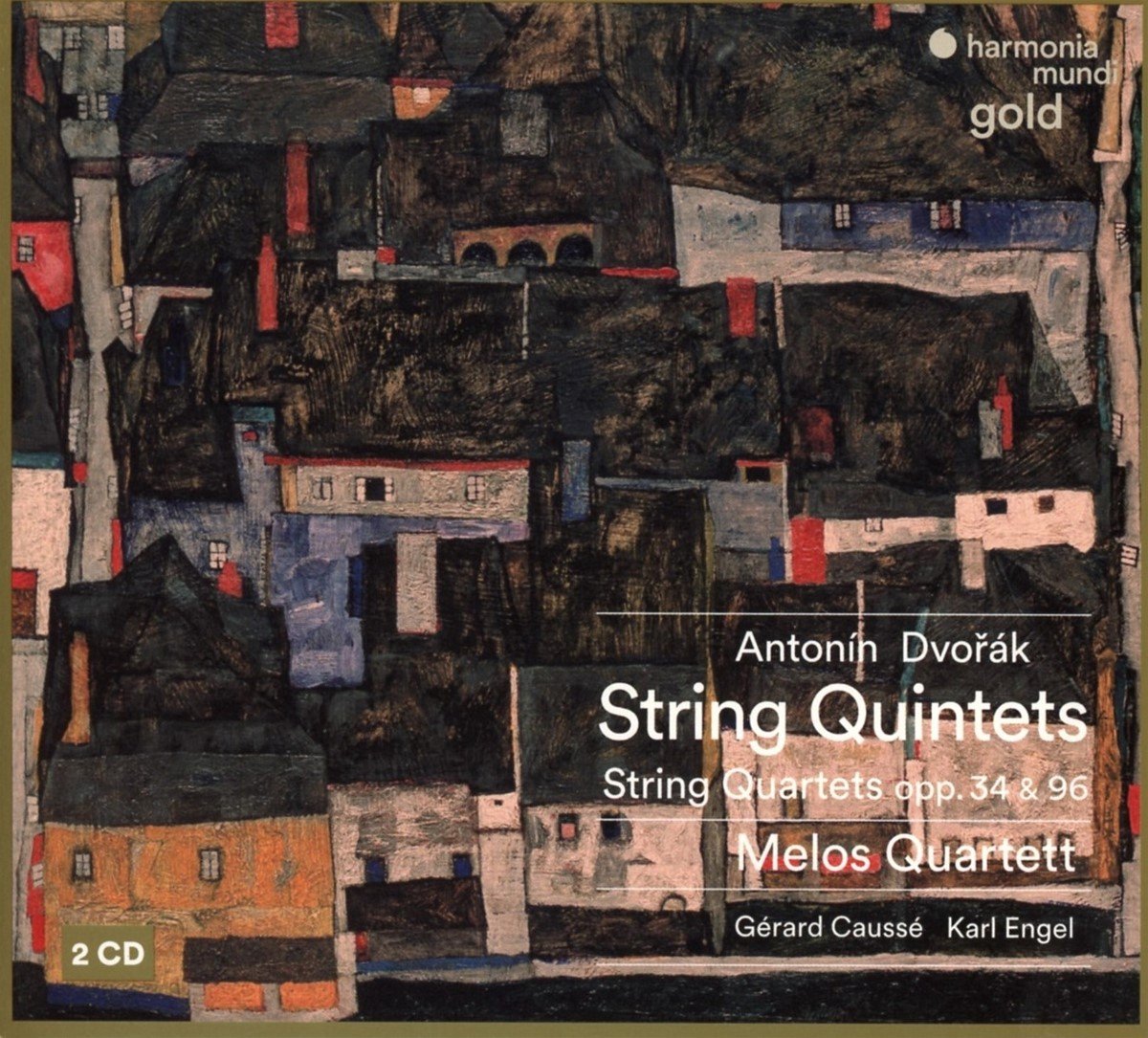 Gérard Caussé, Karl Engel, Melos Quartett - Dvořák: Quintets & String Quartets (2 CD)