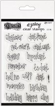 Ranger • Dylusions clear stamp whatever