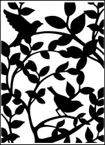 Carabelle embossing folder 10,8x14,6cm des oiseaux l'arbre