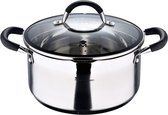 Kookpot met Deksel Masterpro foodies bgmp-1502-bk Roestvrij staal (5 L) 24 x 12 cm