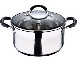 Bergner Masterpro Kookpan - Met Deksel - Ø24 Cm - 5L