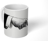Mok - Retro - Hand - Vintage - 350 ML - Beker