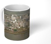 Mok - Overzicht over Abidjan - 350 ML - Beker