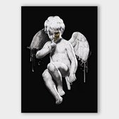 Poster Dark Angel - Plexiglas - Meerdere Afmetingen & Prijzen | Wanddecoratie - Interieur - Art - Wonen - Schilderij - Kunst