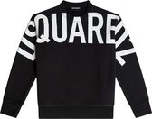 Dsquared2 Jongens Block Logo Sweater Zwart maat 164