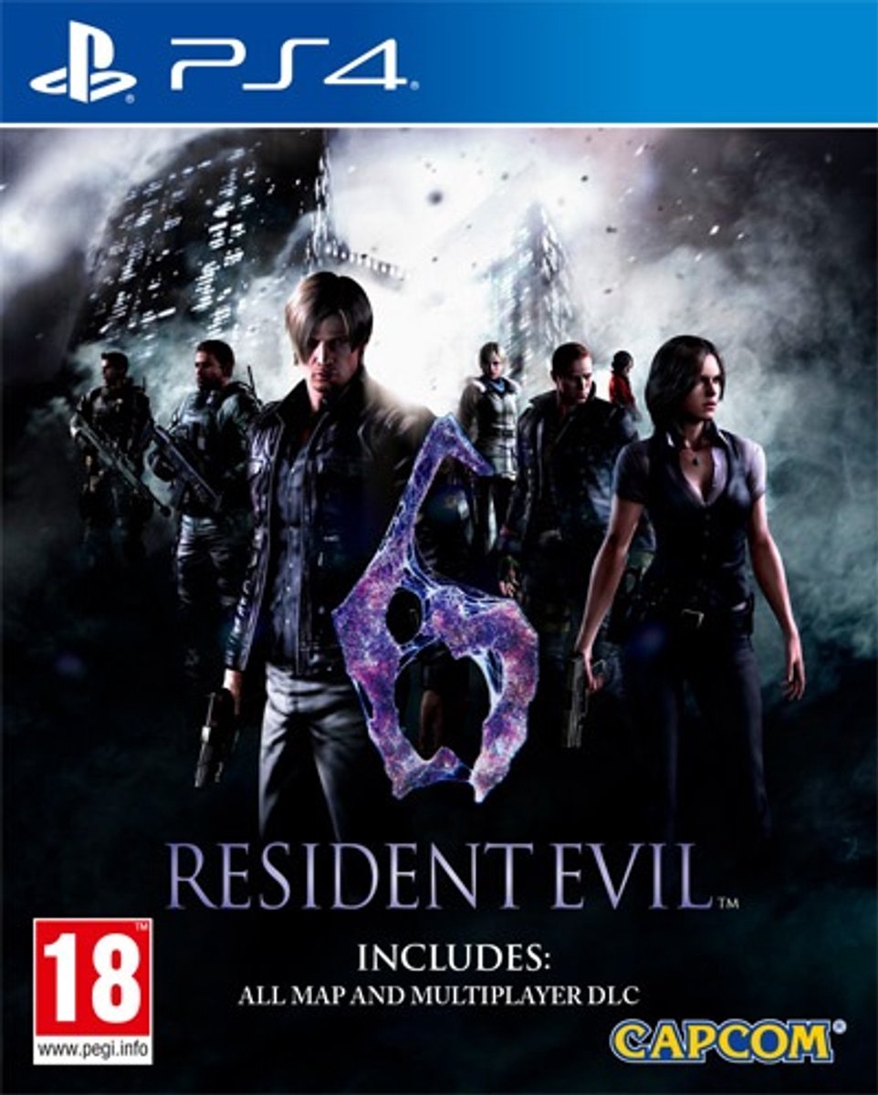 Capcom Resident Evil 6 Ps4 Standaard PlayStation 4