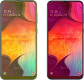 dipos I 3x Beschermfolie 100% compatibel met Samsung Galaxy A50 Folie I 3D Full Cover screen-protector