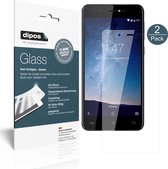 dipos I 2x Pantserfolie helder compatibel met Cubot R9 Beschermfolie 9H screen-protector