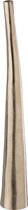 J-Line Vaas Kegel Lang Aluminium Zilver Large
