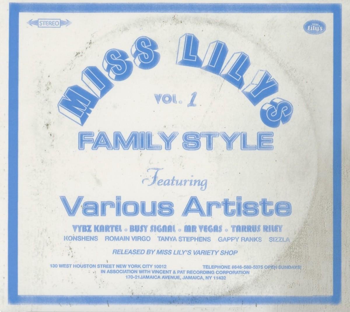 Various Artists - Miss Lilys Family Style Vol.1 (CD)