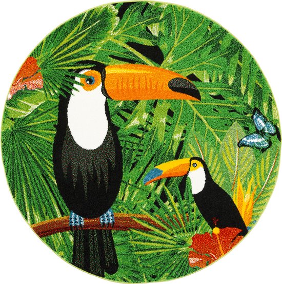 Pergamon Vloerkleed Designer Faro Tropical Toucan