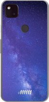 6F hoesje - geschikt voor Google Pixel 4a 5G -  Transparant TPU Case - Star Cluster #ffffff