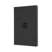 Moleskine Limited Collection Notebook omslag van leer in doos gelinieerd zwart 21 x13 cm