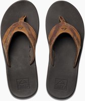Reef Leather Fanning Heren Slippers - Bronze - Maat 43
