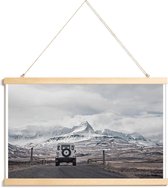 JUNIQE - Posterhanger Roam the Planet Iceland 01 -20x30 /Grijs