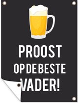 Décoration de Jardin Father Presents - Dire - Papa - 30x40 cm - Nappe de jardin