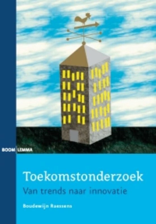 Cover van het boek 'Toekomstonderzoek' van B. Raessens