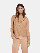 GERRY WEBER jasje met rits en cupro patch