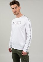 DEELUXE T-shirt met lange mouwen en logo RALFSON White