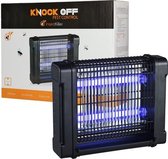 RelaxPets - Insectenlamp - Knock Off - 2x 6 Watt - Vangstbereik 30 m2 - Duurzame materialen - 33,5 x 10,5 x 27 cm