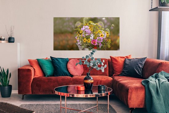 Poster Bloemen - Gieter - Kleur - 120x60 cm