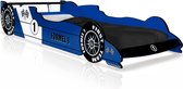 F1-racebed blauw