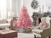 Beliani FARNHAM - Kerstboom - roze - PVC