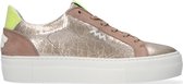 Floris Van Bommel 85333 Lage sneakers - Leren Sneaker - Dames - Beige - Maat 37