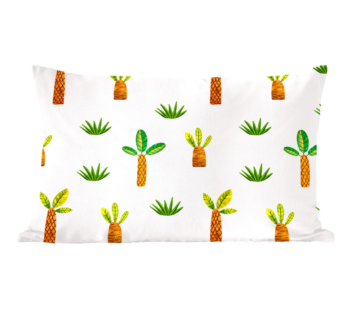 Sierkussens - Kussentjes Woonkamer - 50x30 cm - Jungle - Gras - Boom