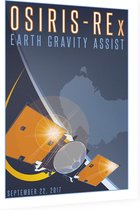Earth Gravity Assist 2017 (Osiris-Rex), NASA Science - Foto op Dibond - 30 x 40 cm